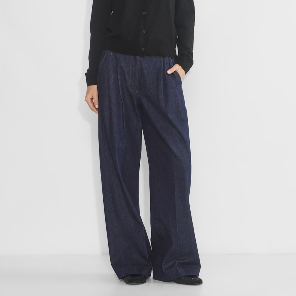 Aritzia Babaton Formula Jean in Deep Blue Rinse size 2